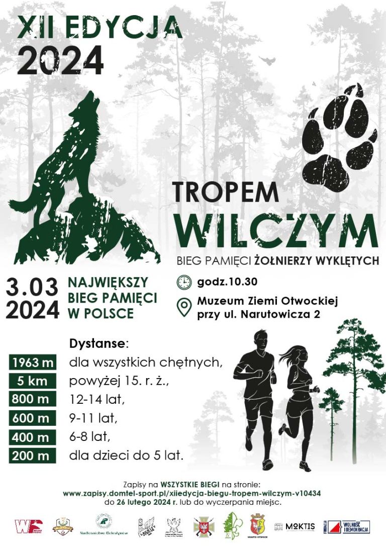 XII edycja Biegu Tropem Wilczym w Otwocku